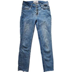 Free People Button Fly Jeans